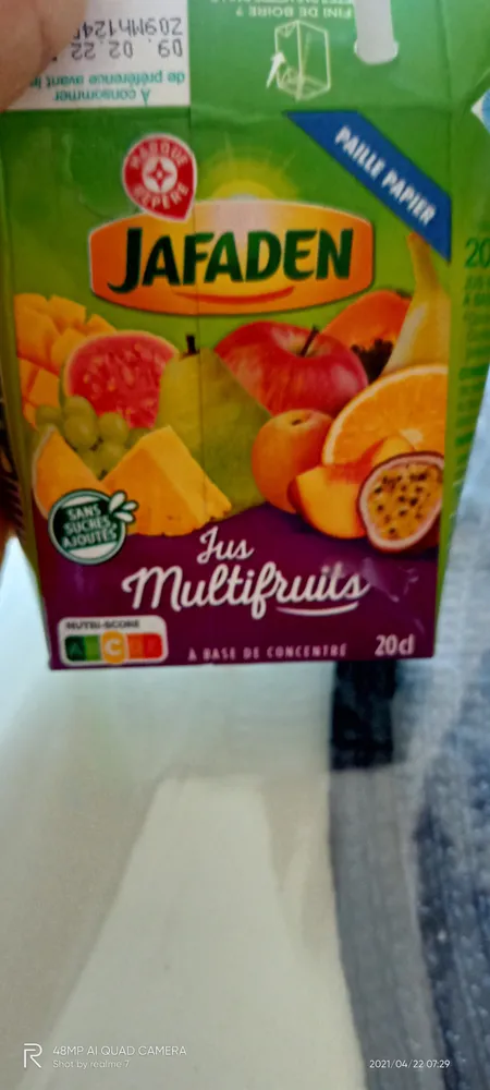 jus multifruits