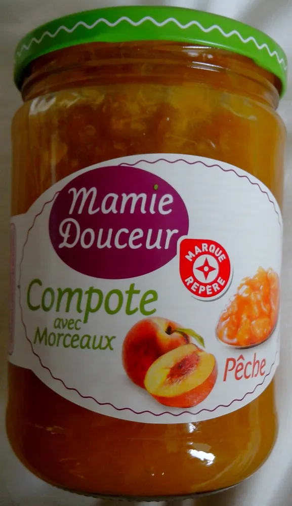 Compote pêches