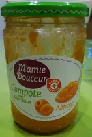 Compote abricot avec morceaux
