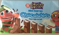 Mini barres chocolatées