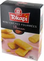 Crêpes fourrées saveur bacon