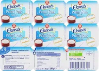 Fromage frais nature mini portions 25% Mat. Gr.