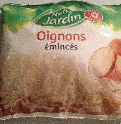 Oignons émincés