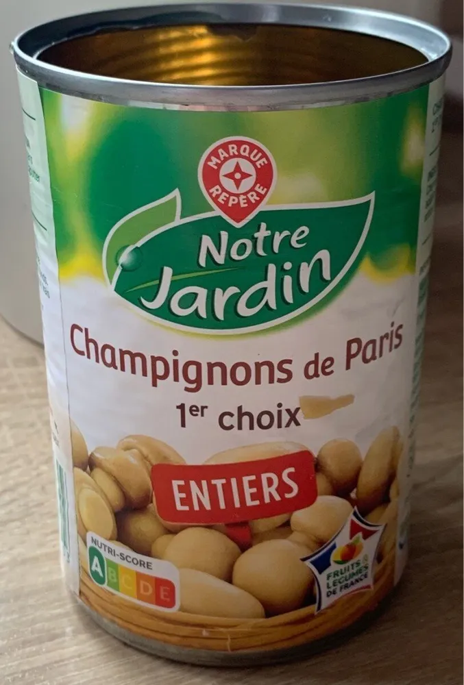 Champignons de Paris 1er choix entiers