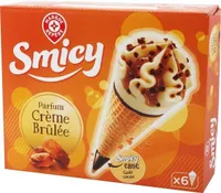 Cône crème brûlée x 6