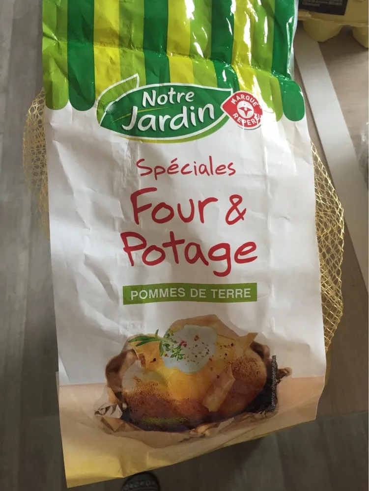 Notre Jardin - Spéciales Four & Potage - Pommes de terre