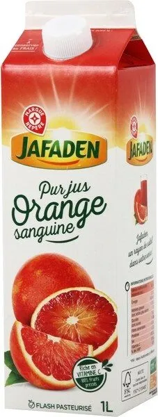 Pur jus orange sanguine