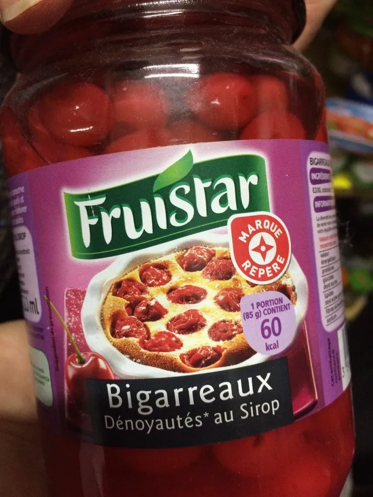 Bigarreaux au sirop Dénoyautes