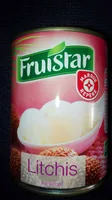 Lychees entiers denoyautés au sirop