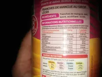 Mangue au sirop