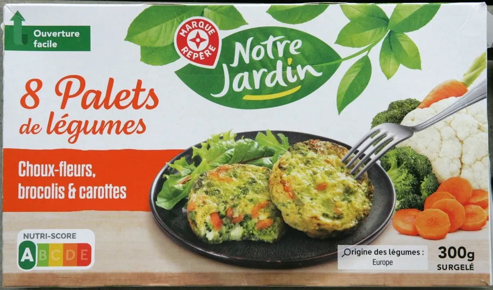 8 Palets de Légumes