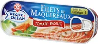 Filets de maquereaux tomate-basilic