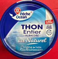 Thon entier albacore au naturel