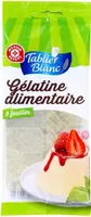Gélatine alimentaire 9 feuilles