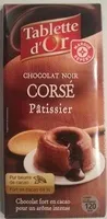 Chocolat noir corsé pâtissier