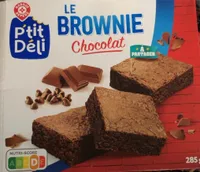 Brownie chocolat et pépites de chocolat