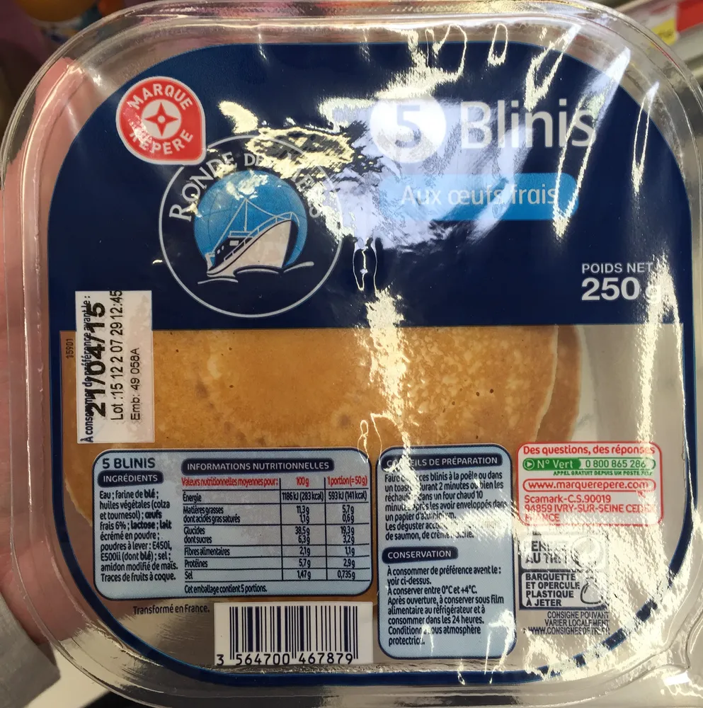 Blinis x 5