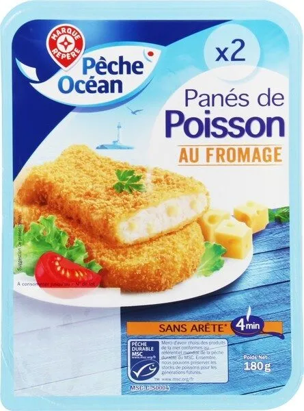 Poissons panés au fromage MSC