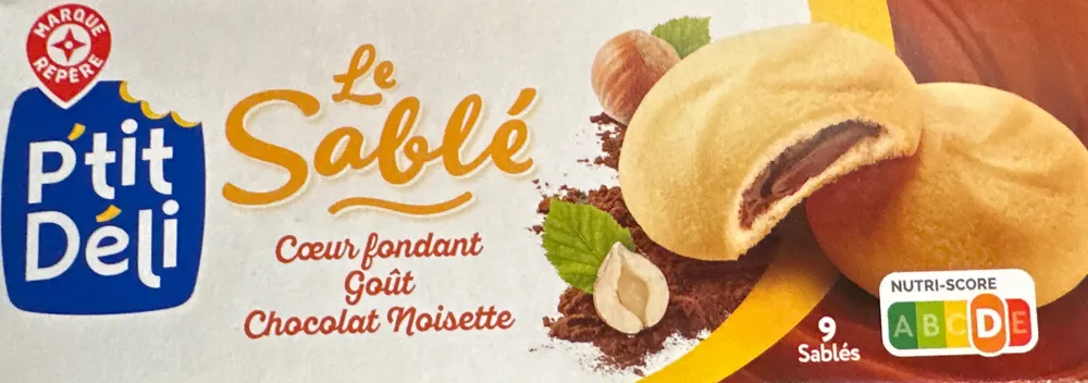 Sablés fourrés