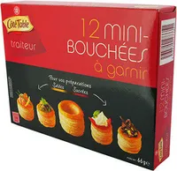 Mini Bouchées à garnir, x12