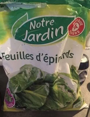 Feuilles D'épinards Surgelées, Portionnables, Notre Jardin