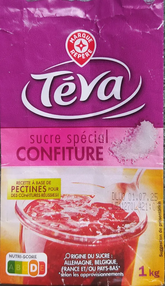 Sucre spécial confiture et gelée