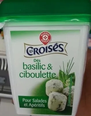 Dés basilic & ciboulette pour salades et apéritifs