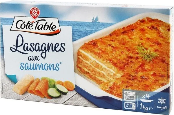Lasagnes aux saumons