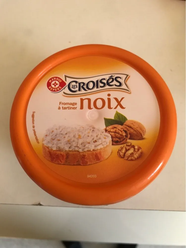 Fromage a tartiner au noix
