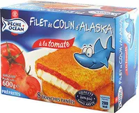 Panées de Colin d'alaska