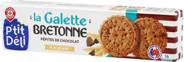 Galettes Bretonnes aux Pépites de Chocolat