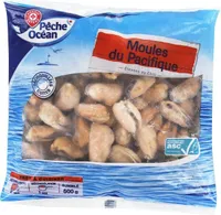 Moules décoquillés cuites surgelées sachet