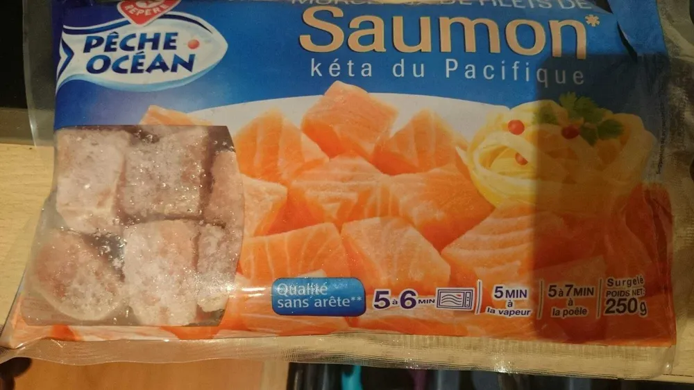Morceaux de saumon
