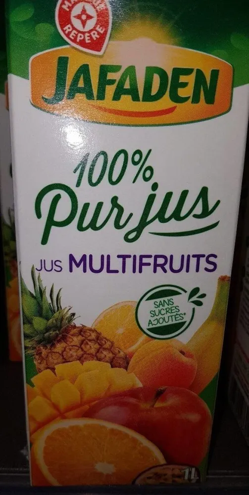 100% pur jus multifruits Jafaden