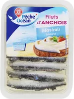 Filets anchois marinés nature barquette