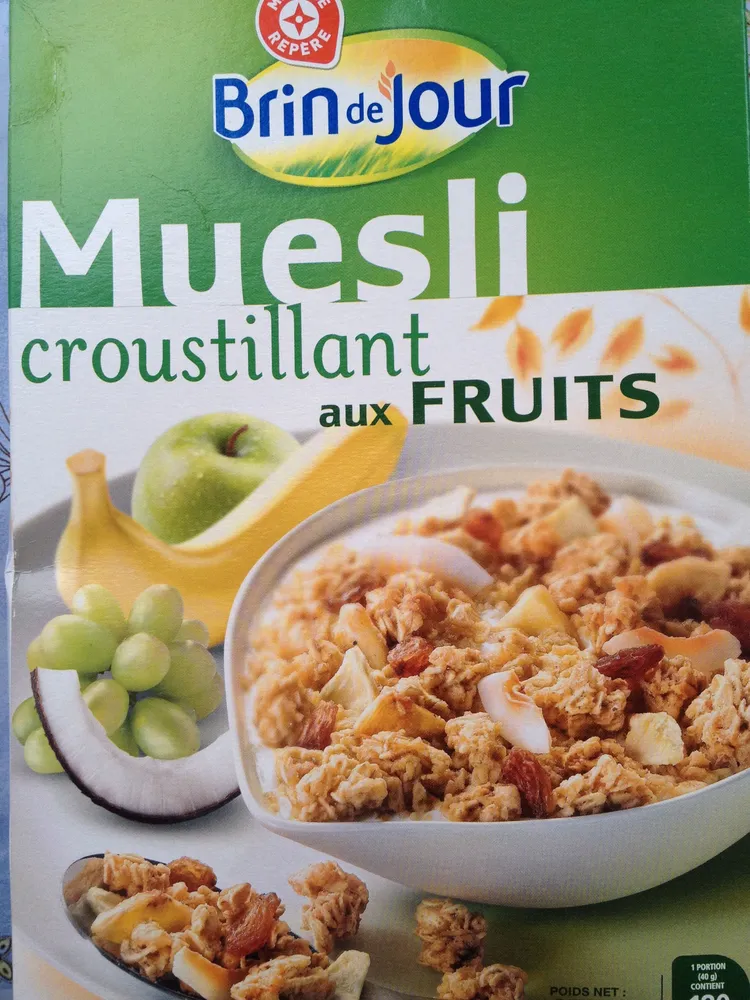 Muesli - Croustillant aux fruits