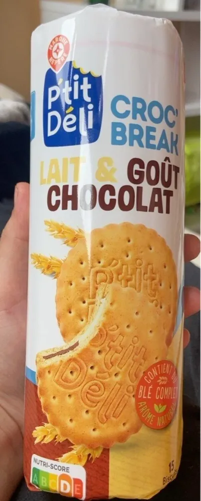 CROC' BREAK LAIT & GOÛT CHOCOLAT