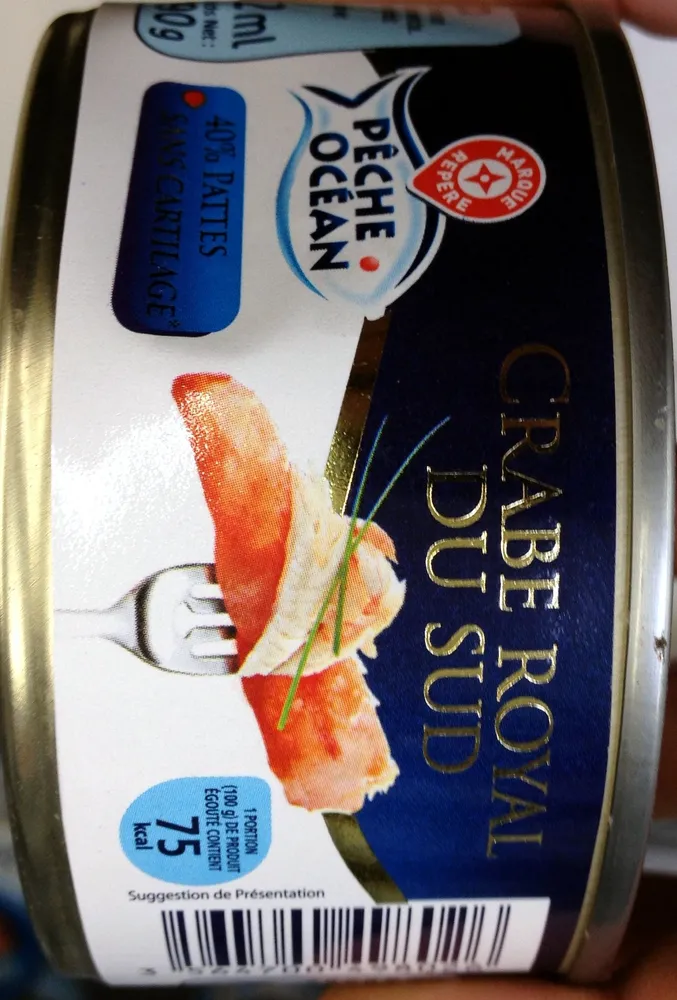 Pêche océan - Crabe royal du sud