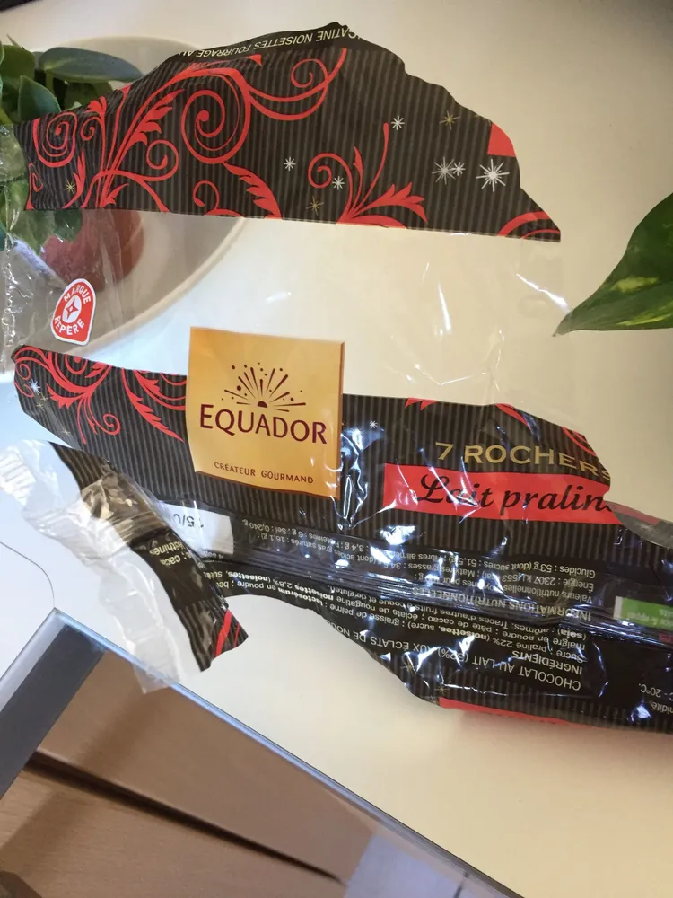Rochers lait praliné x 7