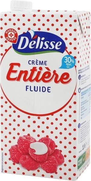 Crème entière 30% UHT