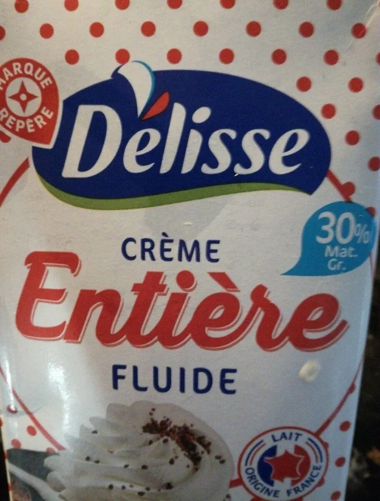 Crème entière fluide