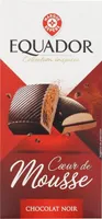 Chocolat noir fourré mousse