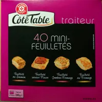 Mini-feuilletés apéritif x 40