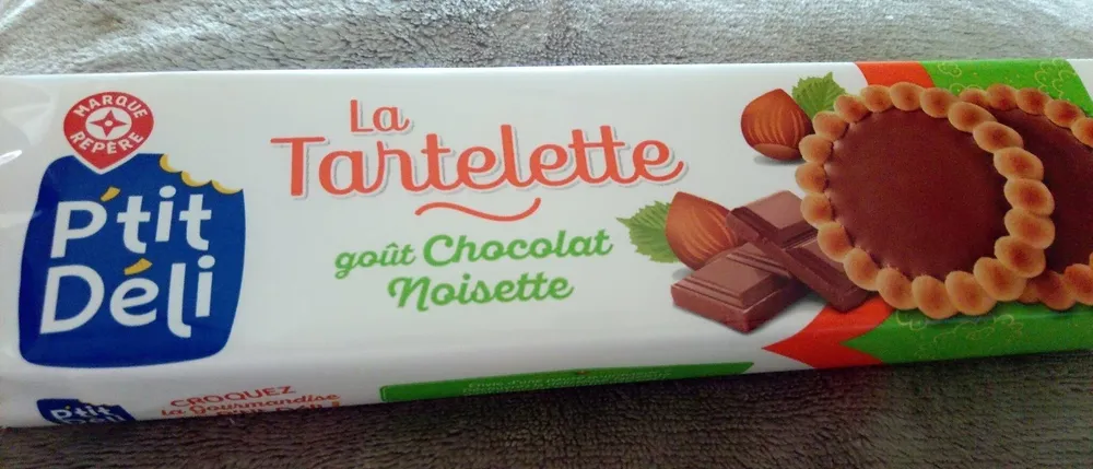 Tartelette chocolat lait noisettes