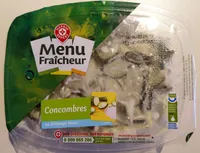 Concombres au fromage blanc