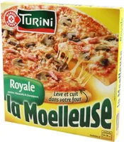 Pizza moelleuse royale