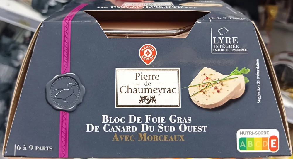 Bloc foie gras IGP