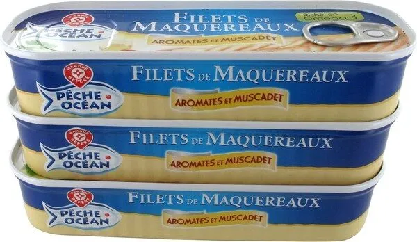 Filets maquereaux marinade aromates et muscadet