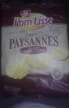 Chips paysannes saveur lardons-oignon