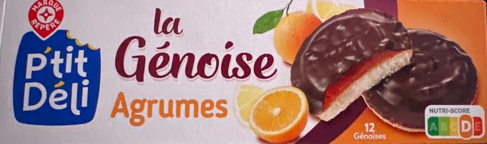 Génoises agrumes